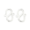 Brass S-Hook Clasps KK-H532-07B-S-1