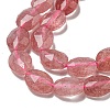 Natural Strawberry Quartz Beads Strands G-P544-D09-01-4