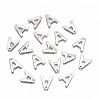 Tarnish Resistant 304 Stainless Steel Letter Charms STAS-O072-A-2