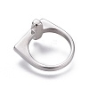 Tarnish Resistant 304 Stainless Steel Finger Rings RJEW-O032-12P-21.5mm-3