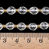 Natural Quartz Crystal Beads Strands G-F809-A01-01A-5