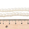 Round Acrylic Beaded Stretch Bracelets OACR-XCP0001-13-4