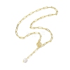 Natural Cultured Freshwater Pearl Pendant Necklaces NJEW-JN04854-1