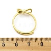 Brass Adjustable Ring Settings for Hanging Pendant LS-KK-G527-01A-G-3