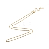 304 Stainless Steel Cable Chains Necklace for Men Women NJEW-N050-A04-G15-3