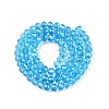 Electroplate Glass Beads Strands EGLA-A044-T6mm-A08-3