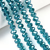 Electroplate Glass Beads Strands LS-EGLA-A034-T10mm-A33-4
