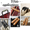 4Pcs Detachable PU Imitation Leather Bag Handle Wrap PURS-BBC0001-08B-5
