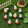 10Pcs 5 Colors Handmade Porcelain Beads PORC-CJ0001-48-5