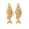 304 Stainless Steel Pendants STAS-A132-06L-G-1