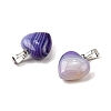 Natural Agate Pendants G-I311-A01-5