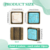 32Pcs 2 Colors Alloy & Synthetic Turquoise Buckles HJEW-PH02463-2