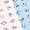 CHGCRAFT 32Pcs 4 Styles 304 Stainless Steel Connector Charms STAS-CA0001-54-5