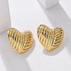 304 Stainless Steel Stud Earrings EJEW-L296-013G-05-2