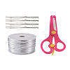  Plastic Wire Twist Ties AJEW-TA0017-18C-17