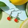 Acrylic Dangle Earrings EJEW-JE05750-02-2