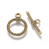 Alloy Toggle Clasps X1-PALLOY-F178-01AG-2