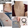 2Pcs Brass Micro Pave Cubic Zirconia Pendants KK-YW0003-22-6