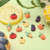 12Pcs 6 Styles Opaque Resin Pendants CRES-YW0001-20-5