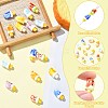 18Pcs 6 Colors Handmade Porcelain Beads PORC-CJ0001-38-3