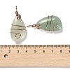 Natural Green Aventurine Pendants G-F763-03RG-04-3