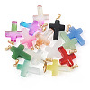 28Pcs 14 Styles Glass/Lampwork Pendants GLAA-TA0001-19-13