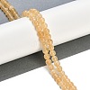 Natural Yellow Calcite Beads Strands G-B125-D01-01-2