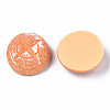 Opaque Epoxy Resin Cabochons X-CRES-S358-59-3