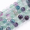 Natural Fluorite Bead Strands G-M025-01C-1