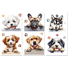 3 Sheets 3 Styles PVC Waterproof Decorative Stickers DIY-WH0404-092-1
