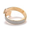 Sparkling Alloy Wrap Cuff Bangle LS-BJEW-K223-09LG-3