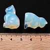 Opalite Carved Figurines DJEW-L023-B21-3