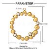 304 Stainless Steel with Crystal Rhinestone Pendants RB-OY001-22G-2