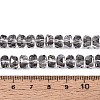 Electroplate Transparent Glass Beads Strands X-EGLA-N022-04A-D02-4