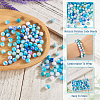 120Pcs 6 Colors Natural Persian Jade Beads G-TA0002-39-5