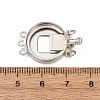 Brass Box Clasps Findings KK-H002-65P-3
