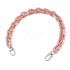 4Pcs 4 Colors Acrylic Cable Chain Purse Decorative Chains AJEW-BA00178-5
