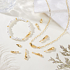 12Pcs Brass Rhinestone Hook and S-Hook Clasps KK-PH0013-69-4