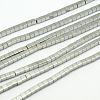 Non-magnetic Synthetic Hematite Beads Strands G-E098-2mm-5-1