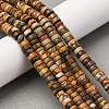 Natural Picasso Jasper/Polychrome Jasper Beads Strands G-L624-I15-3x6mm-1