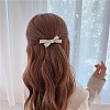 Alloy Crystal Rhinestone Hair Barrettes PHAR-D011-06LG-4