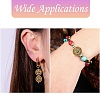 14Pcs 7 Styles Wood Beads WOOD-CJ0002-42-7