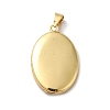 Eco-Friendly Rack Plating Brass Locket Pendants X-KK-F853-23G-2