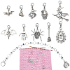 DIY Halloween Knitting Tool Sets HJEW-BC00026-1