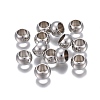 Tarnish Resistant 201 Stainless Steel European Beads STAS-P236-35P-1