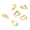 Brass Snap on Bails KK-F932-01C-G-1