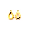 Electroplating Alloy Pendant Cabochon Settings FIND-WH0005-62G-1