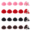 Gorgecraft 40Pcs 4 Colors Plastic Safety Noses FIND-GF0005-74C-1