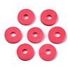 Handmade Polymer Clay Beads X-CLAY-Q251-6.0mm-88-2