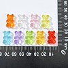 180Pcs 9 Colors Transparent Acrylic Beads TACR-CJ0001-28-8